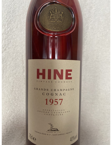 Hine 1957 Grande Champagne Cognac 010