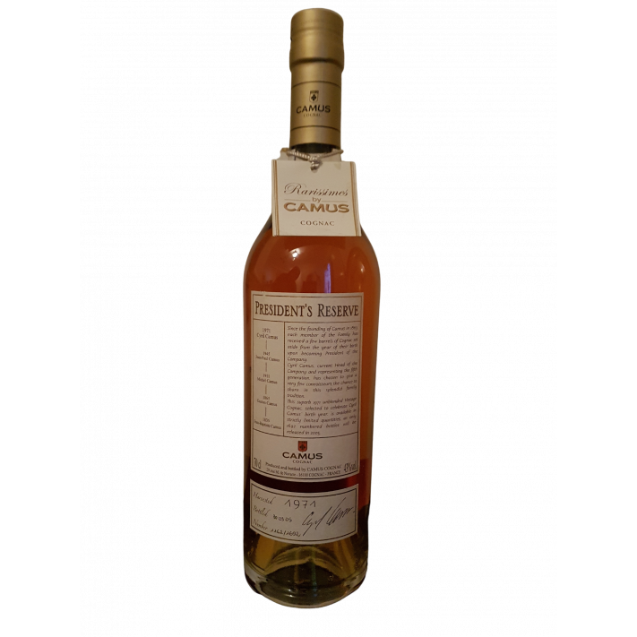 Camus President's Reserve Millesime Vintage 1971