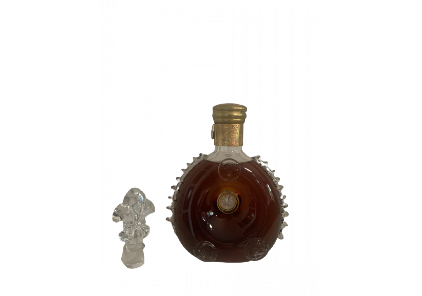 Empty Louis Xiii Cognac Bottle