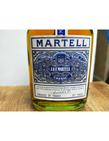 ウイスキー 1909 Martell Very Old Pale - 3 Star Martell Cognac Very