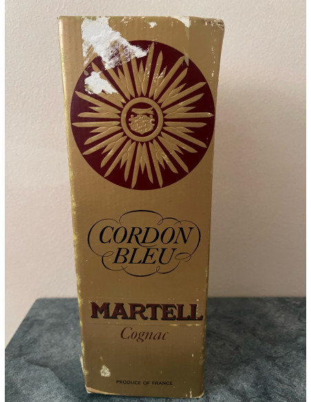 Martell Cognac J&F Martell Cordon Bleu Liquer Brandy  Fondée EN 1715 012
