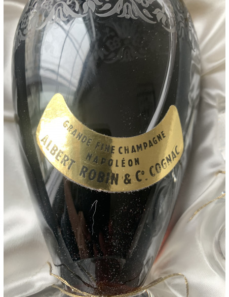 Albert Robin & C Cognac Napoleon Carafe 012