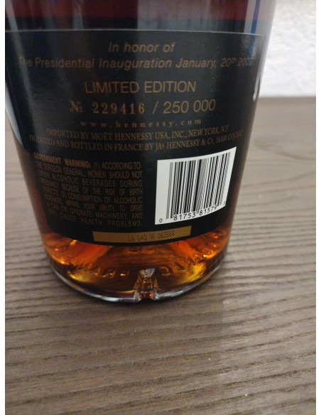 Hennessy Cognac Hennessy 44th president limited edition 08
