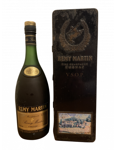 Remy Martin Cognac Fine Champagne VSOP rare metal gift box 01