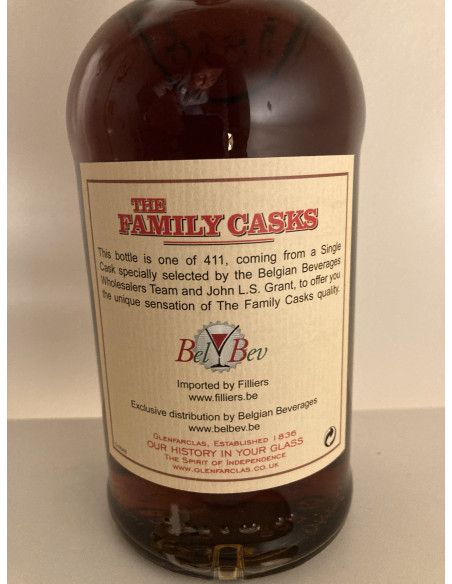Glenfarclas Whisky The Family Cask - Single Cask - Special  release 2007 08