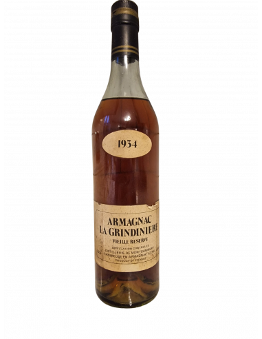 Distillerie de Montgommery  La Grindiniere 1934 Vieille Reserve 01