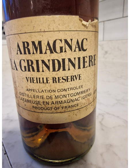 Distillerie de Montgommery  La Grindiniere 1934 Vieille Reserve 010