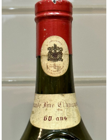 Courvoisier Cognac Grande Fine Champagne 60 yrs old 012
