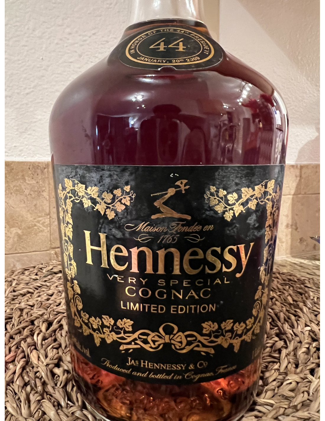 Hennessy Cognac VS 44th President Obama Limited Edition