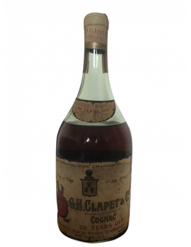 G.H. Clapet & Co 20 Years old Grande Fine Champagne Cognac 01