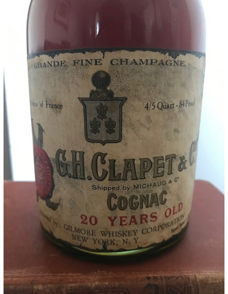G.H. Clapet & Co 20 Years old Grande Fine Champagne Cognac 011