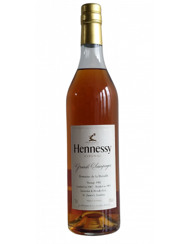 Hennessy Cognac Domaine de la Bataille Grande Champagne Vintage 1982 01