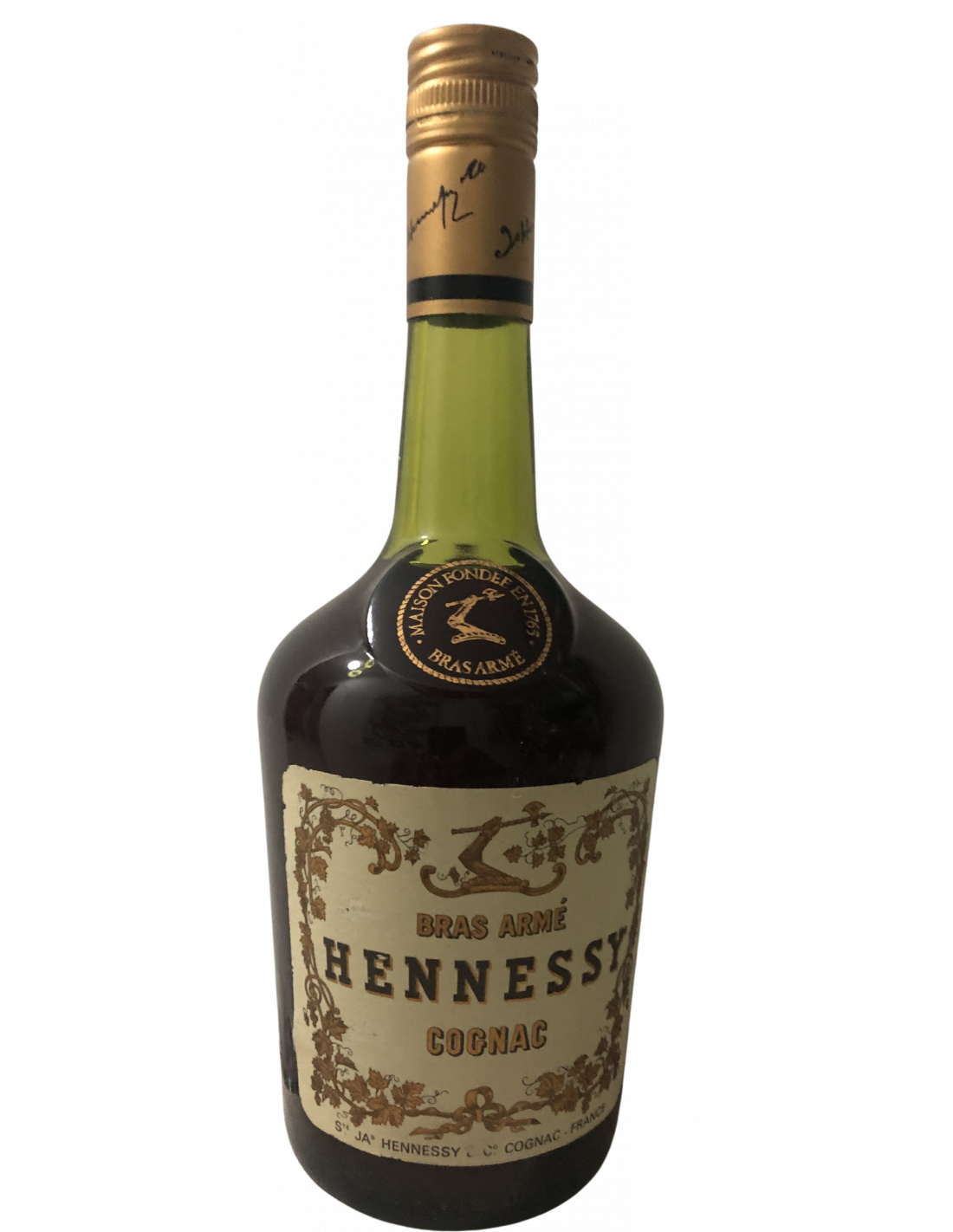 Hennessy Bras Armé Cognac 1970s