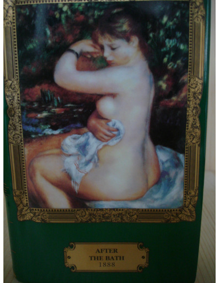 Camus Cognac "After The Bath" Renoir Grand Masters Collection Ceramic Decanter 012