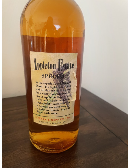 Appleton Estate Rum Special Jamaica Rum Vintage 1960s 1 Quart 07