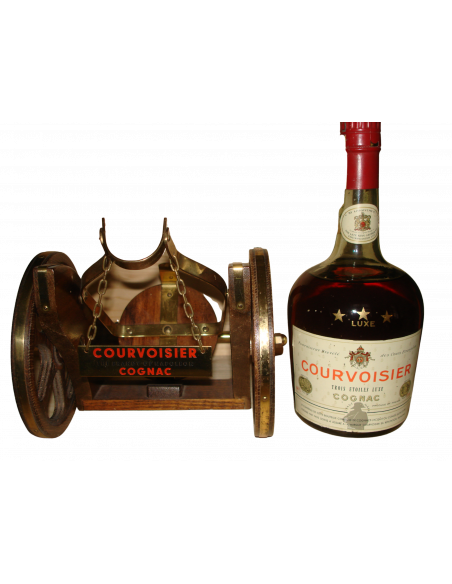 Courvoisier Cognac Trois Etoiles Luxe with Cannon Craddle 08