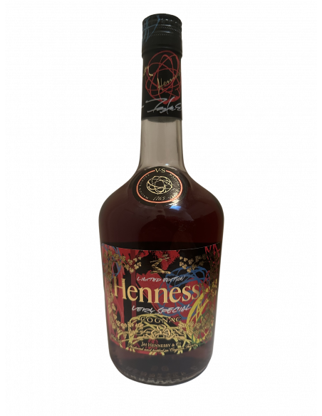Hennessy Cognac VS Futura 2000 Signed Bottle
