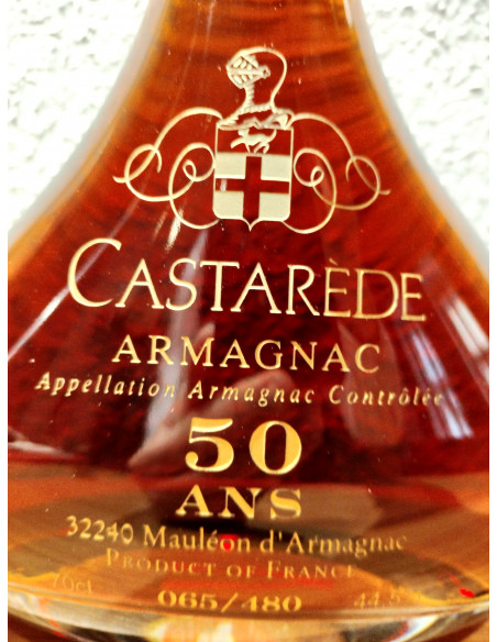 Castaréde Armagnac 50 Years Old Carafe 012