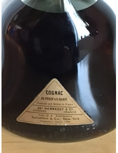 Hennessy Cognac XO 4/5 Quart 1960-1970s