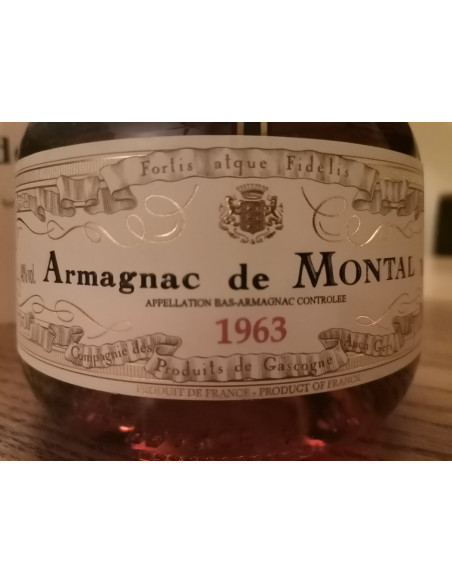 Armagnac de Montal 1963 012