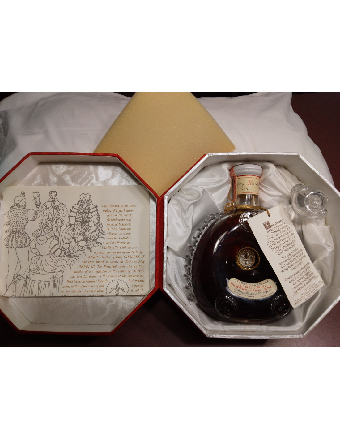 Remy Martin Louis XIII Cognac Crystal Empty Bottle, Food & Drinks