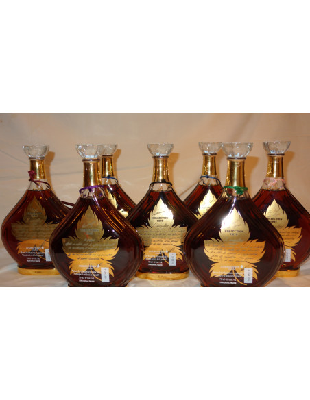 Courvoisier Cognac Erte Collection 1-7 08