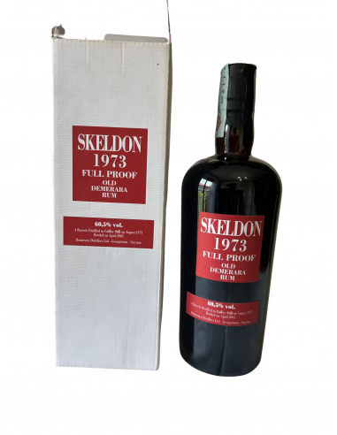Skeldon 1973 Full Proof 32 Year Old Demerara Velier Rum 01