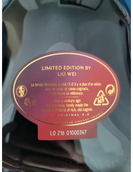 Hennessy Cognac  XO Limited Edition Liu Wei 2021 1L 011