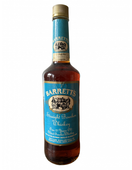 Barrett’s Blue Label Straight Bourbon Whisky Over 21 Years Old 07