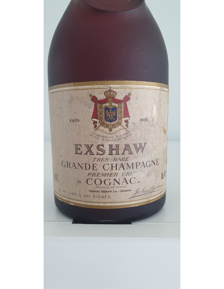 EXSHAW No. 1 Très Rare Grande Champagne Cognac 010
