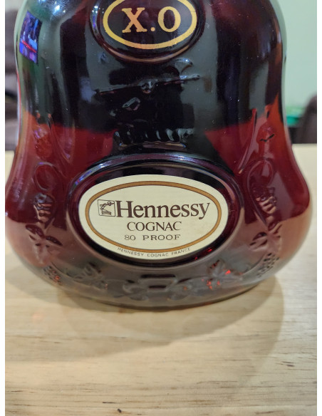 Hennessy XO 1970s Cognac with box 012