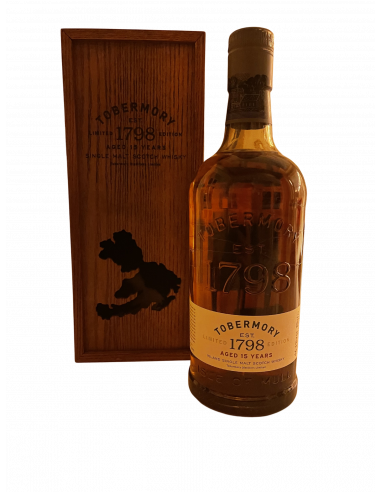 Single Malt Scotch TOBERMORY Limited Edition 1798 Aged 15 Years Island 01