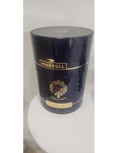 MARTELL Gobelet 未開栓／ロイヤルブルー陶器ボトル MARTELL Gobelet