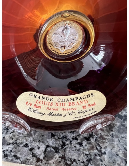 Remy Martin Cognac Louis XIII Rarest Reserve 4/5 Quart 012