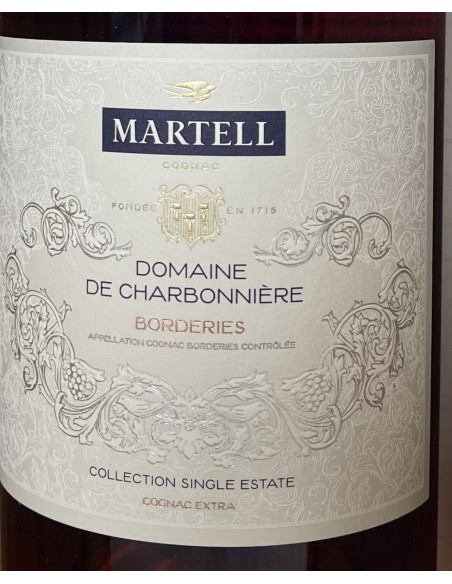 Martell Cognac Domaine de Charbonniere Single Estate 012