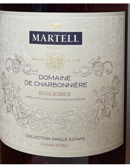 Martell Cognac Domaine de Charbonniere Single Estate 012