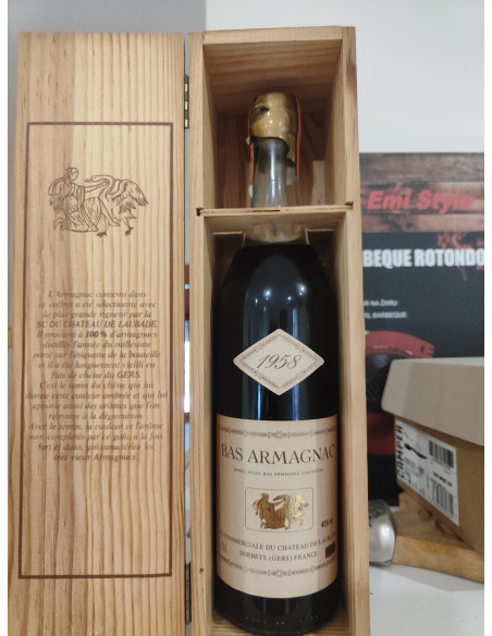 Château de Laubade Vintage 1958 Armagnac 012