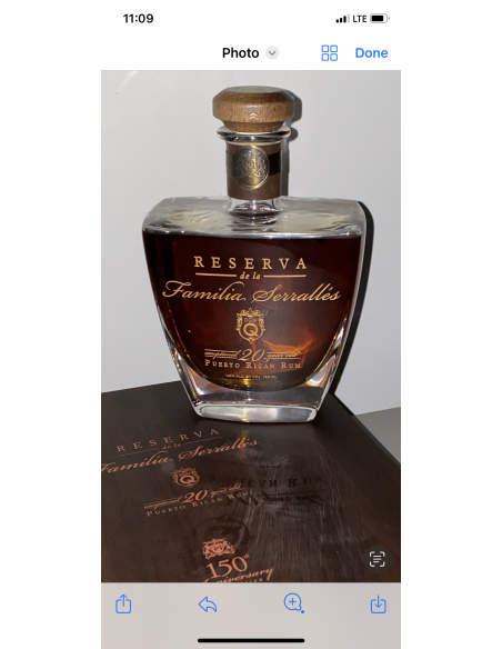 Don Q Rum Reserva De La Familia Serralles 150th Anniversary Edition 20 Year Old Rum 011