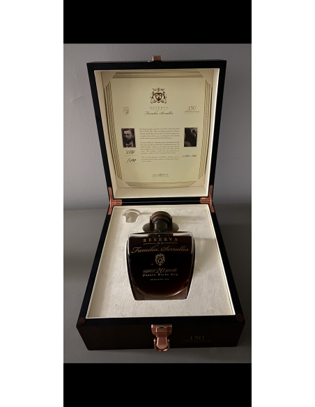 Don Q Rum Reserva De La Familia Serralles 150th Anniversary Edition 20 Year Old Rum 014