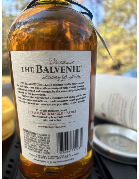 Balvenie Single Barrel Scotch (15 years) 08