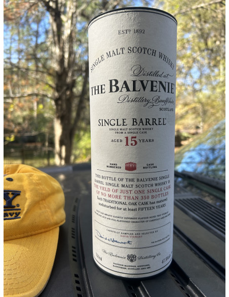 Balvenie Single Barrel Scotch (15 years) 012