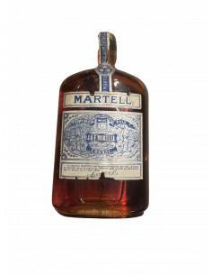 Martell Cognac 3 star flask 01