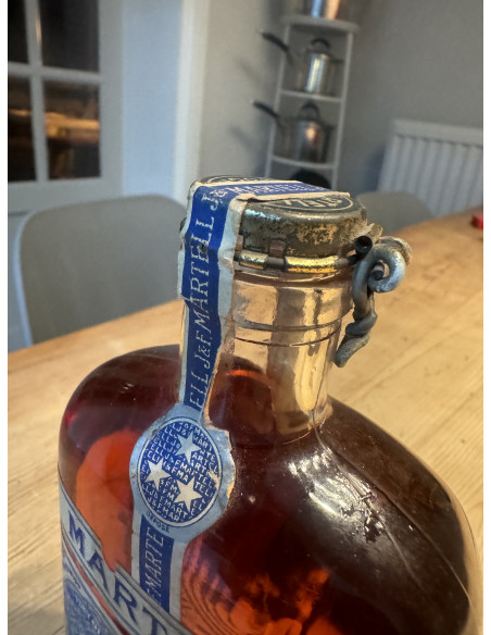 Martell Cognac 3 star flask 08