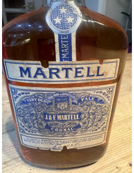 Martell Cognac 3 star flask 010
