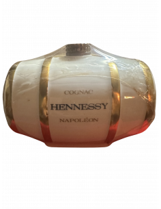 Hennessy Cognac Napoleon White Barrel Porcelain 1980s 01