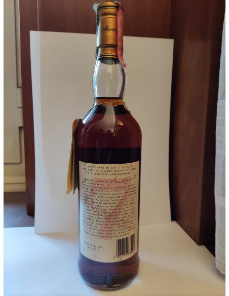 The Macallan Whisky 7 Year Old Armando Giovinetti Special Selection 1990s 07