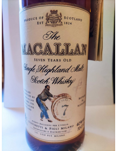 The Macallan Whisky 7 Year Old Armando Giovinetti Special