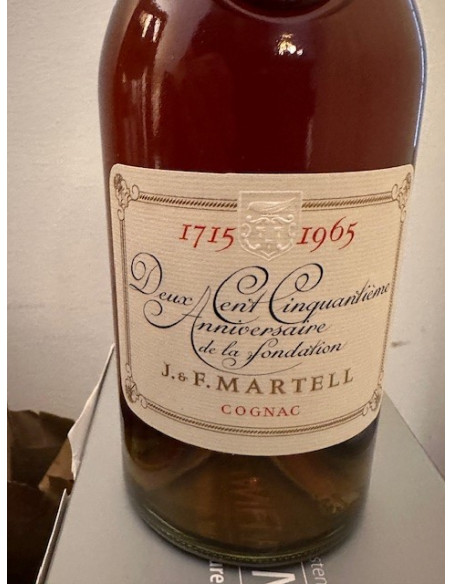 Martell Cognac Deux Cent Cinquantieme Anniversaire de la fondation 1917-1965 012