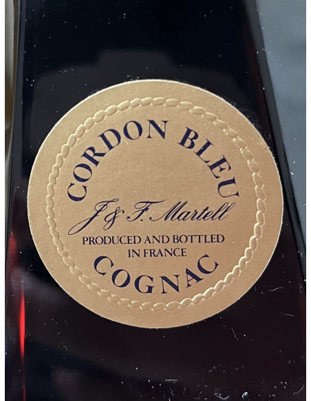 Martell Cognac Cordon Bleu Baccarat Blue Cord 012