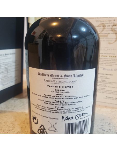 William Grant and Sons Limited Rare and Extraordinary 25 Years Old Whisky 08